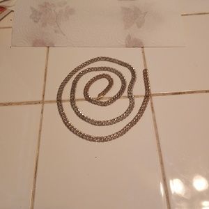 14k REAL WHITE GOLD NECKLACES